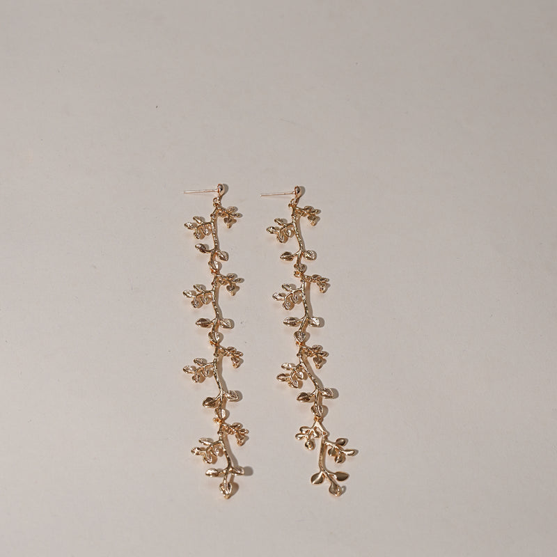 Leaf Cascade Earrings