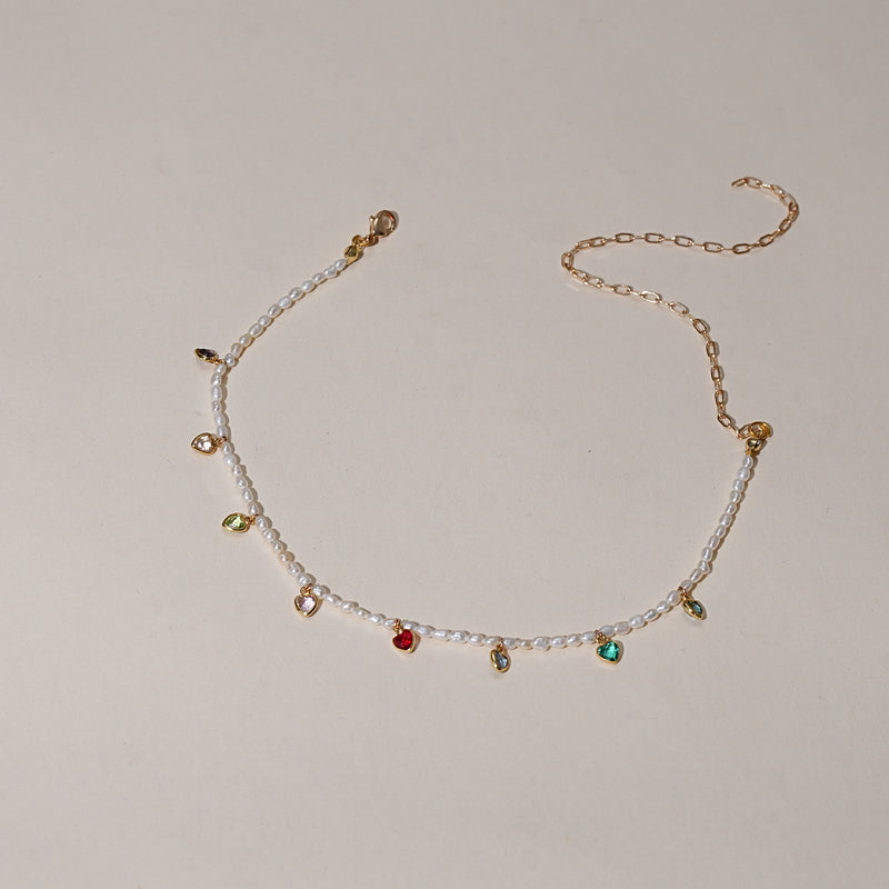 Candy Line Heart Necklace