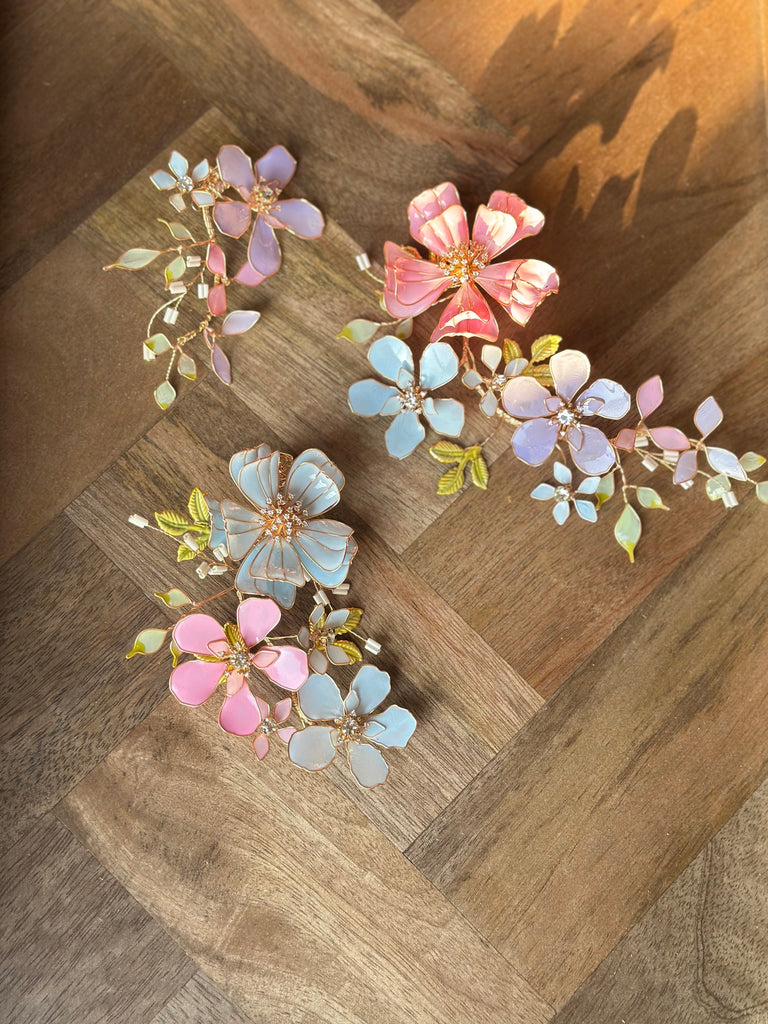 Victoria hair brooch (set of 3)